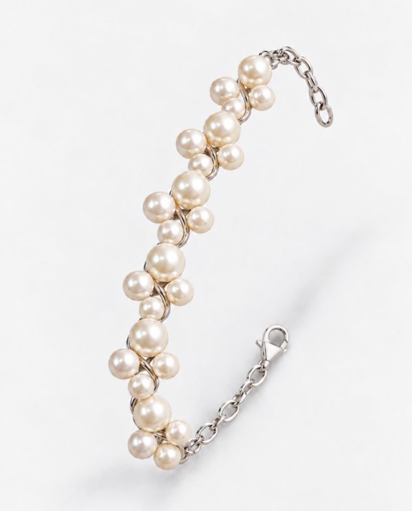Pearl Cluster Bracelet
