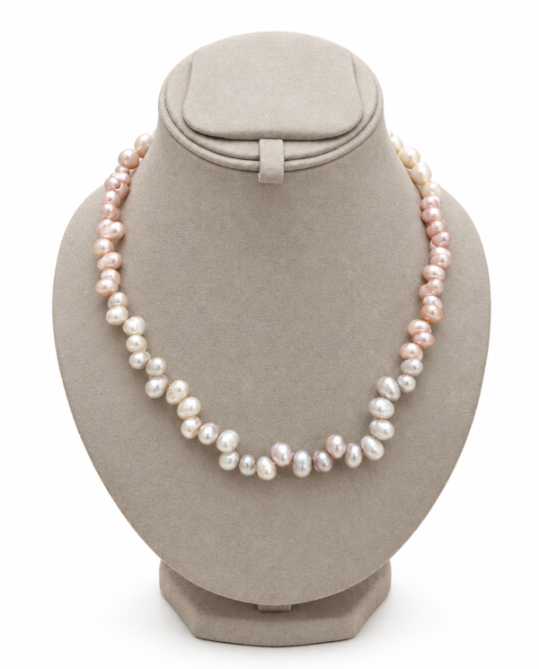 Multi Color Pearl Necklace (PN003)