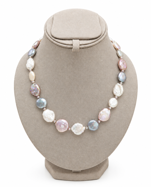 Flat Baroque Pearl Necklace (PN002)